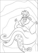 coloriage La mechante sorciere